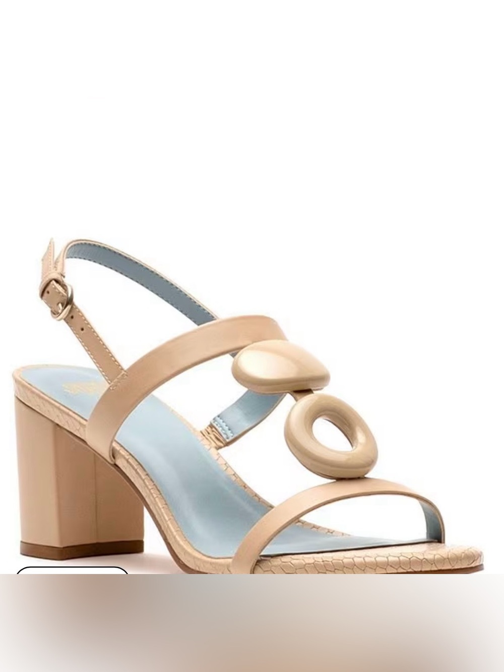 Frances Valentine Bianca Heel Sandals 7.5 NIB